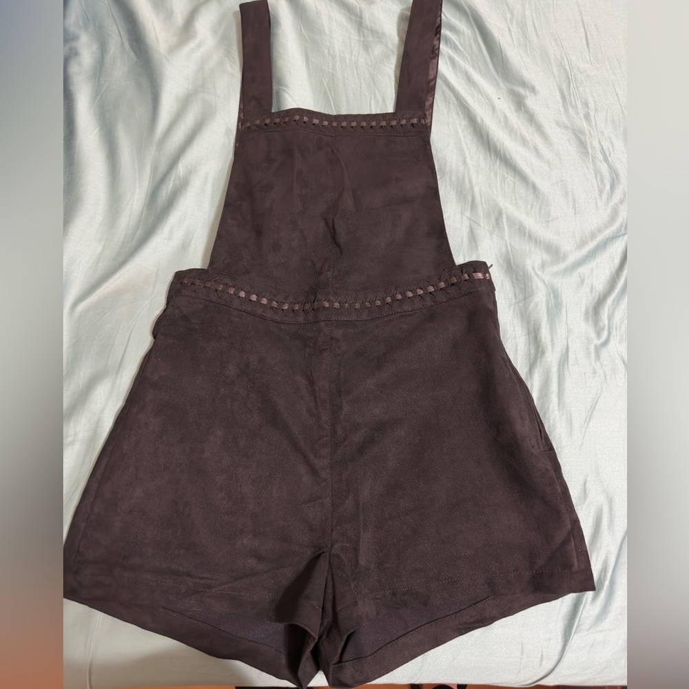 Black overalls size 6